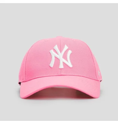 Кепка унисекс 47 Brand Ny Yankees Pink MVPSP17WBP-RS