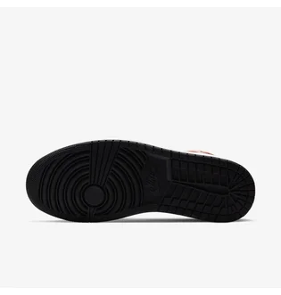 Кроссовки мужские Air Jordan 1 Mid SE White/Orange DD6834-802