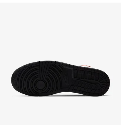 Кроссовки мужские Air Jordan 1 Mid SE White/Orange DD6834-802