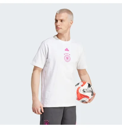 Футболка мужская Adidas Germany Travel T-Shirt White IU2098