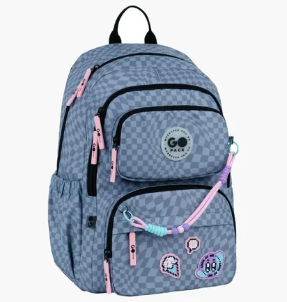 Рюкзак дитячий GoPack Pixel Mood Blue GO26-120M-2