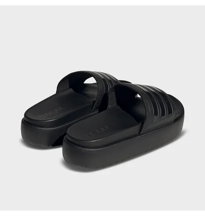 Тапочки женские Adidas Adilette Platform Slides Black Hq6179