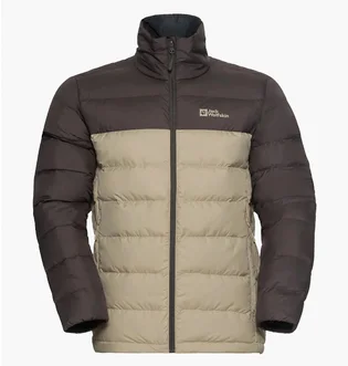 Пуховик чоловічий Jack Wolfskin Ather Down Grey/Beige 1207681-5940