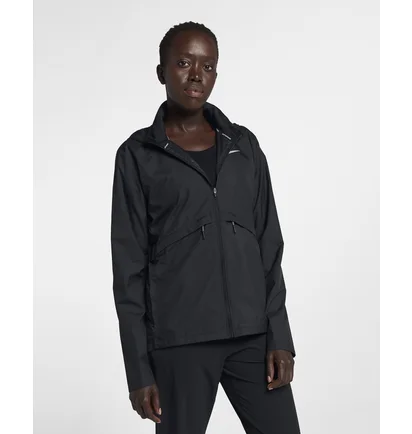 Куртка жіноча Nike Essential WomenS Packable Running Rain Jacket Black 933466-010