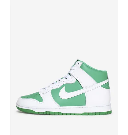 Кроссовки мужские Nike Dunk High Retro White/Green DV0829-300