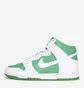 Кроссовки мужские Nike Dunk High Retro White/Green DV0829-300
