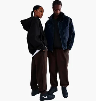 Штаны унисекс Nike X Stussy Stone Washed Brown FN5235-261