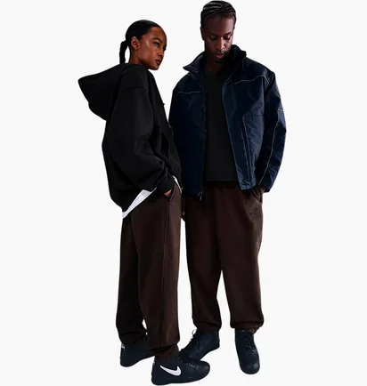 Штаны унисекс Nike X Stussy Stone Washed Brown FN5235-261