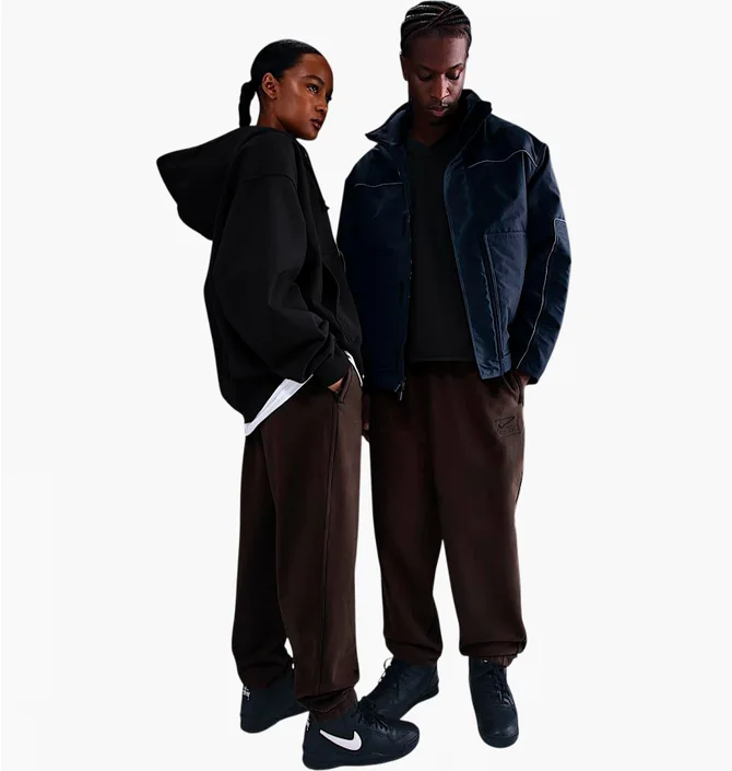 Штаны унисекс Nike X Stussy Stone Washed Brown FN5235-261