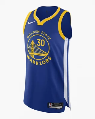 Майка чоловіча Nike Nba Authentic Stephen Curry Warriors Icon Edition Blue CW3444-498