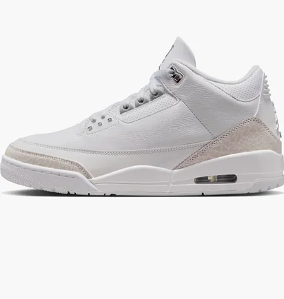 Кросівки чоловічі Air Jordan 3 Retro White CT8532-111