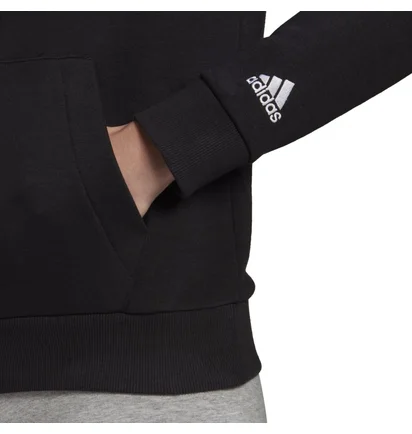 Худи женское Adidas W Lin Ft Hd Black GL0635