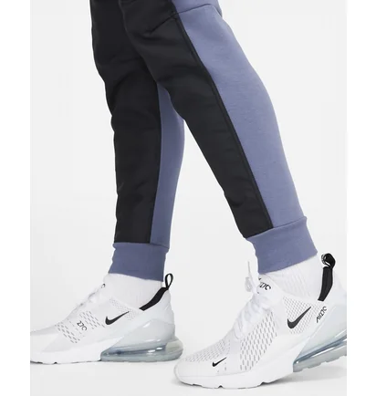 Штани чоловічі Nike Sportswear Tech Fleece Black/Blue DR6171-491