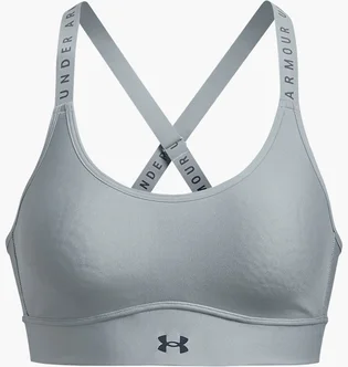 Топ жіночий Under Armour Mid Cover Sport-Bh Grey 1363353-465
