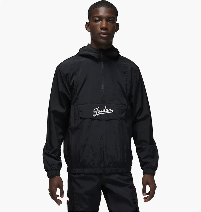 Анорак чоловічий Air Jordan Flight Mvp Jacket Black FN6348-010