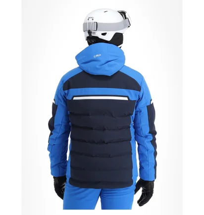 Куртка мужская CMP Jacket Zip Hood Blue 33W0887-N950