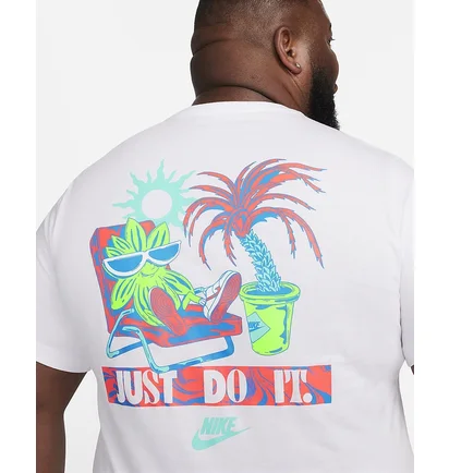 Футболка унісекс Nike T-Shirt Sportswear White FQ3748-100