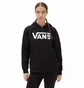 Худі жіноче Vans Classic V Boyfriend Fit Pullover Hoodie Black VN000A5RBLK