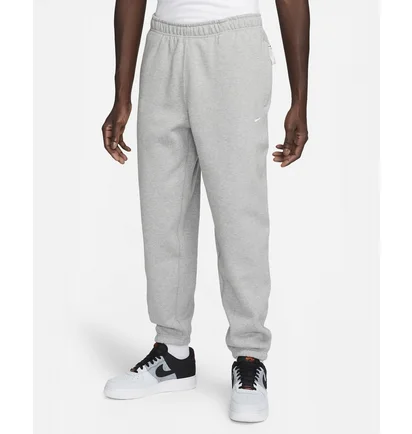 Штани чоловічі Nike Solo Swoosh Fleece Pant Grey DX1364-063