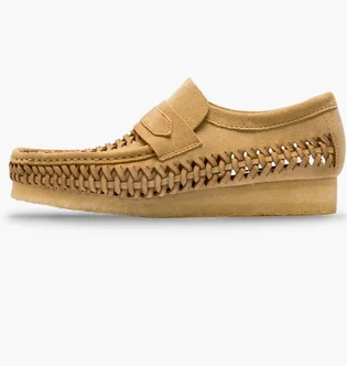 Туфли мужские Clarks Originals Loafer Weave Brown 26176534
