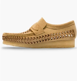 Туфлі чоловічі Clarks Loafer Weave Brown 26176534