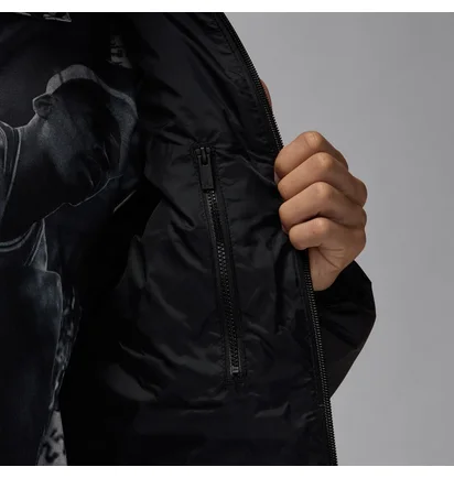 Пуховик чоловічий Air Jordan Brooklyn Black FV7317-010