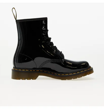 Ботинки женские Dr. Martens 1460 Patent Leather Lace Up Boots Black 11821011