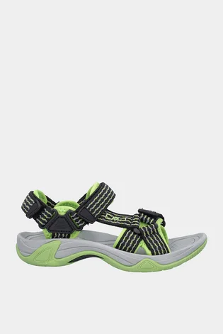 Сандали детские CMP Hamal Hiking Sandal Black/Green 38Q9954-47UR