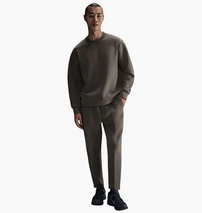 Свитшот мужской Nike Df Etc Is Crew Olive HQ6964-289