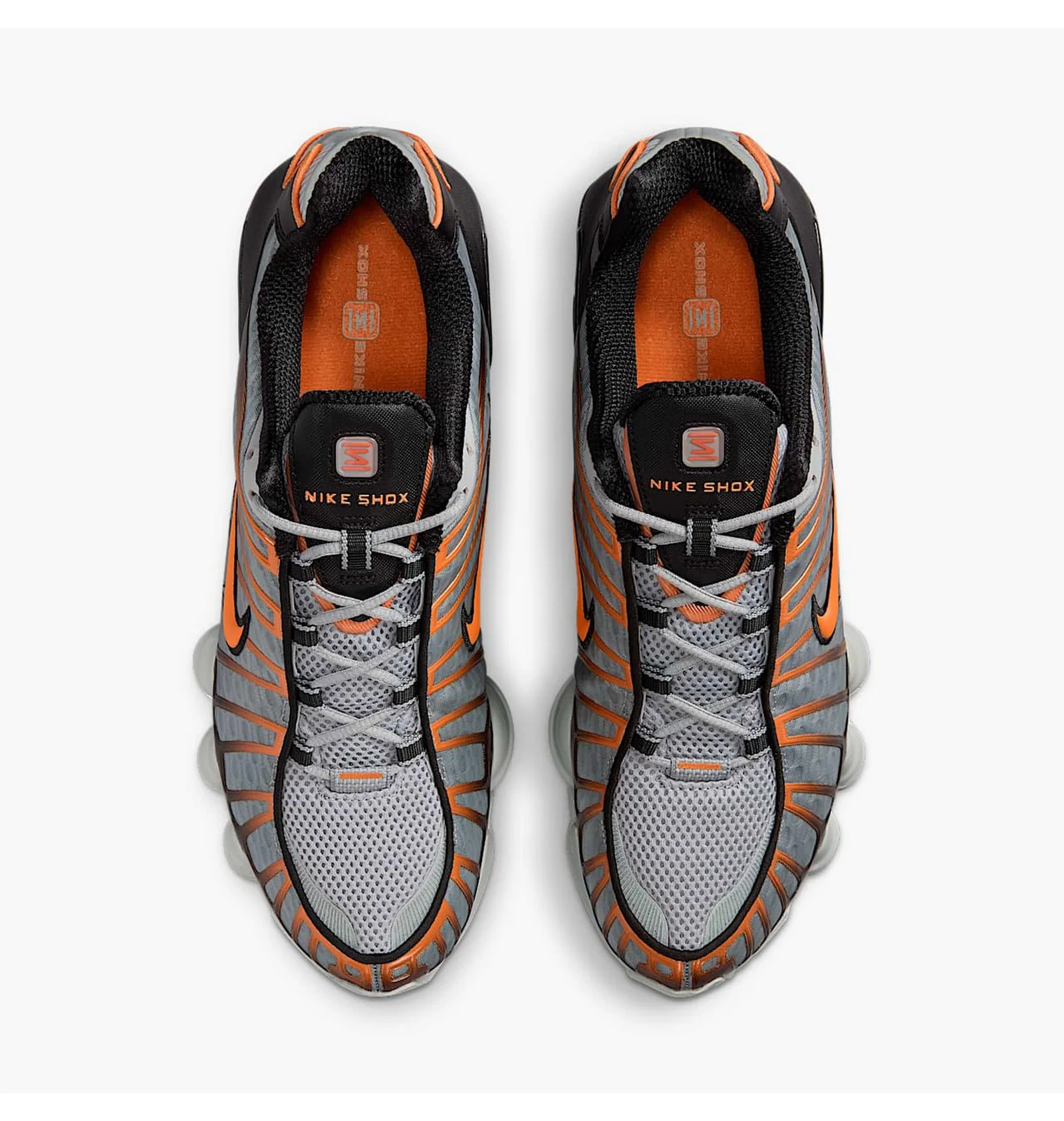 ᐉ Кроссовки мужские Nike Shox Tl Bright Mandarin Grey/Black