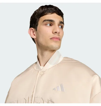 Бомбер чоловічий Adidas Stadium Insulated Beige KE6211
