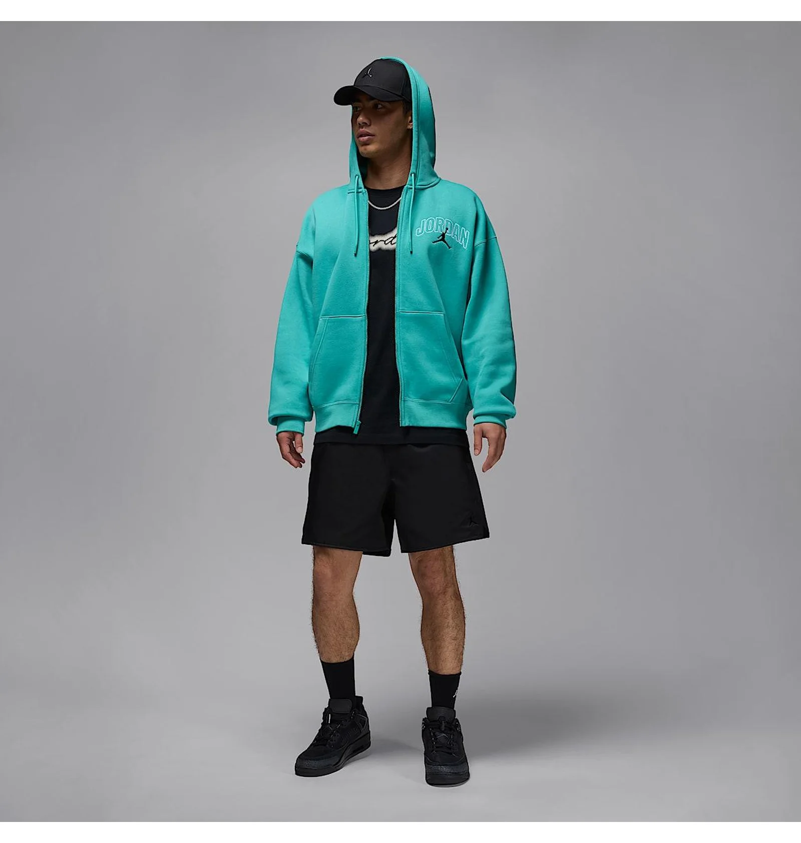 ᐉ Толстовка мужская Air Jordan Brooklyn Fleece Turquoise IB7908