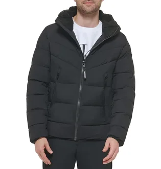 Пуховик мужской Calvin Klein Winter Coat Black CM155201