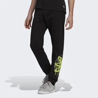 Штаны мужские Adidas Graphics Behind The Trefoil Sweat Black HC7982
