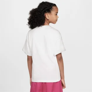 Футболка детская Nike Sportswear Essential Big Kids (Girls) T-Shirt White FZ5539-100