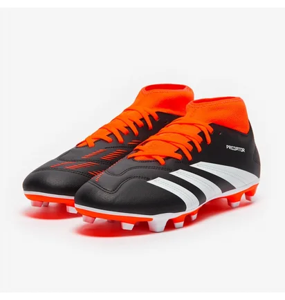 Бутсы унисекс Adidas Predator Club Sock Fg Black IG7764