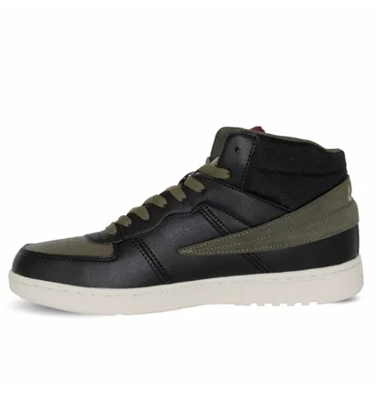 Кроссовки мужские Fila Noclaf Mid Black/Olive FFM019383158