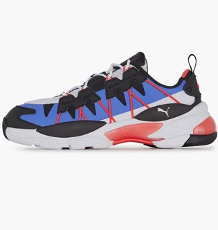 Кросівки унісекс Puma Lqd Cell Omega Striped Kit Black Palace Blue 371476-01