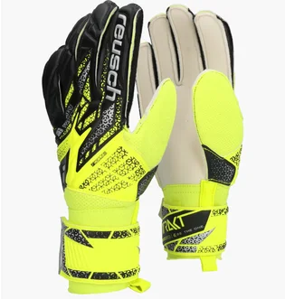 Перчатки вратарские унисекс Reusch Attrakt Solid Yellow 5570515-2014