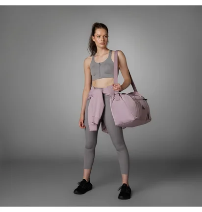 Топ жіночий Adidas Tlrd Impact Luxe High-Support Zip Bra Grey IT6656