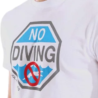 Футболка чоловіча Arena No Diving Print White 011331-100