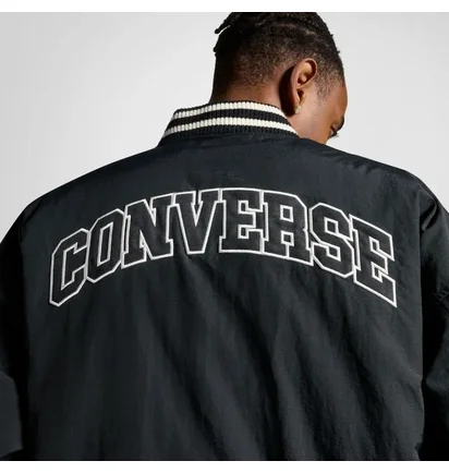 Бомбер мужской Converse Mens Woven Coat Blue 10026976-001