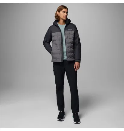 Куртка чоловіча Columbia Grand Trek Iii Down Hooded Grey 2086115023