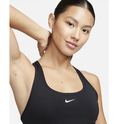 Топ женский Nike Swoosh Light Support Black DX6817-010