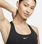 Топ женский Nike Swoosh Light Support Black DX6817-010