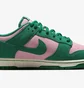 Кросівки чоловічі Nike Dunk Low Se Green/Pink FZ0549-600