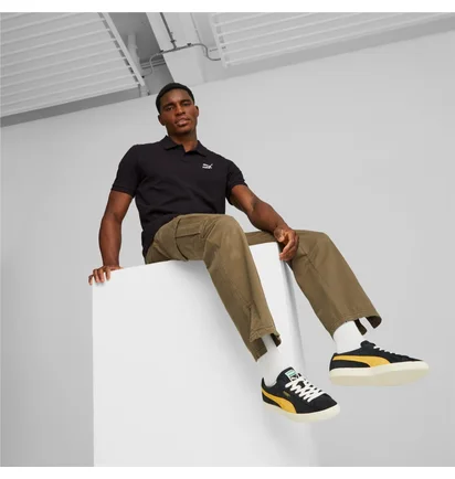 Поло мужское Puma Classics W Serek Black 538066-01