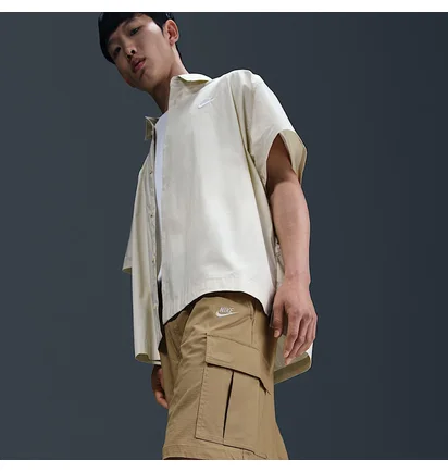 Шорти чоловічі Nike Club Wvn Cargo Beige FN3517-298