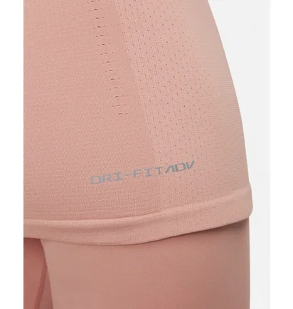 Футболка женская Nike Dri-Fit Adv Aura WomenS Slim-Fit Short-Sleeve Top Orange DD0588-618