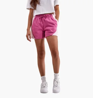 Шорты женские Nike Air Fleece Mid-Rise Shorts Pink DV8052-665